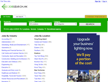 Tablet Screenshot of jobsearch.hk